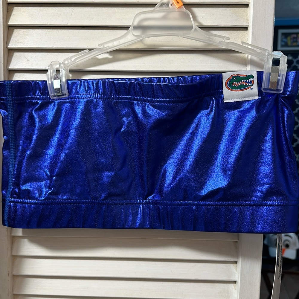 UF Gameday Tube Top Crop Top Size L NWT